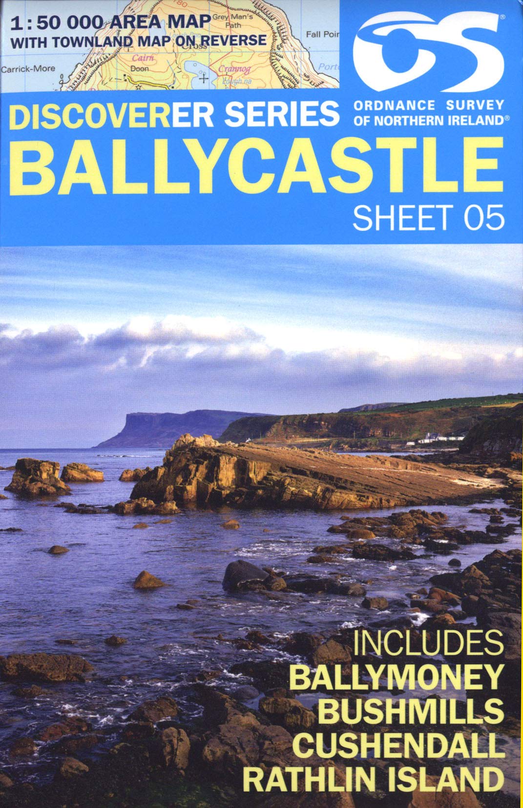Irish Discovery Series 05. Ballycastle 1 : 50 000 Leisure, Home & Garden