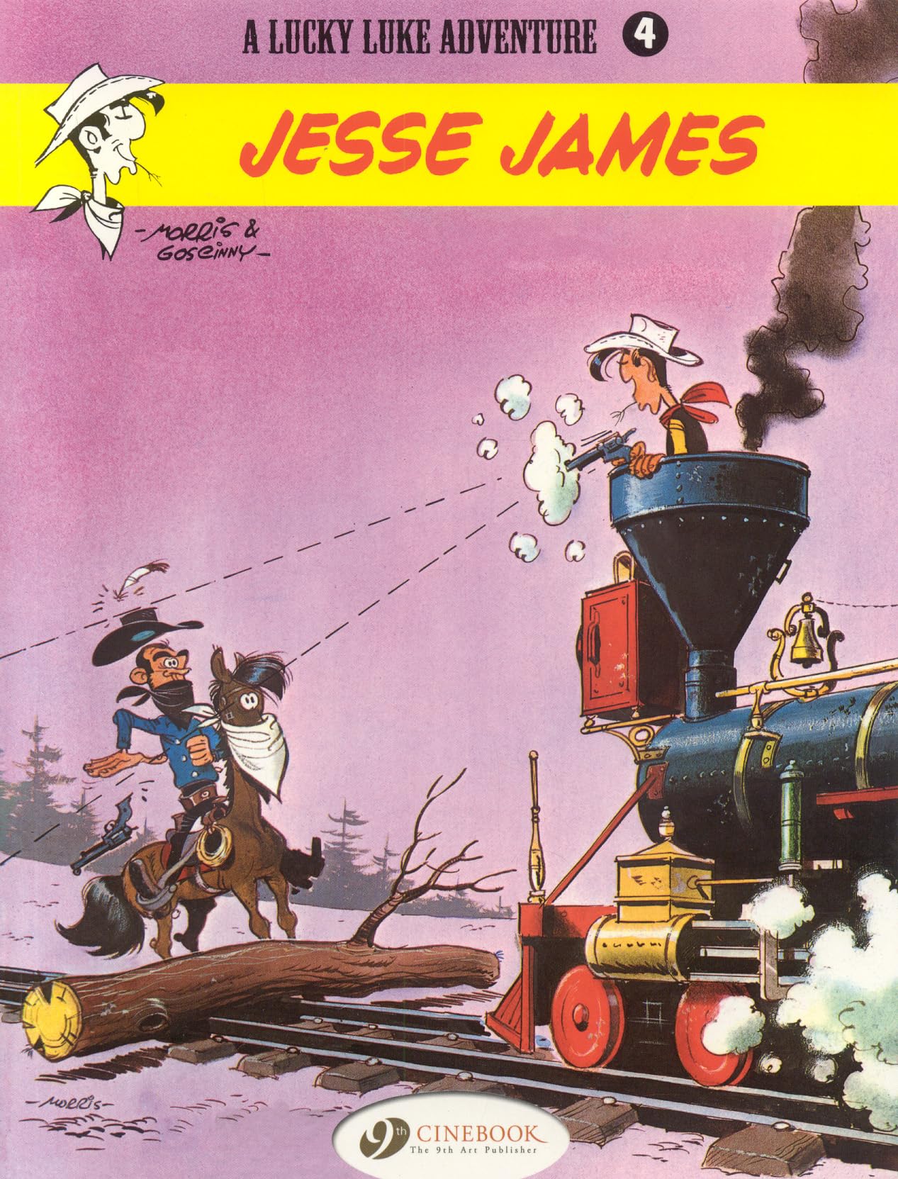 A Lucky Luke Adventure 4: Jesse James (Lucky Luke Adventures, 4, Band 4) Manga