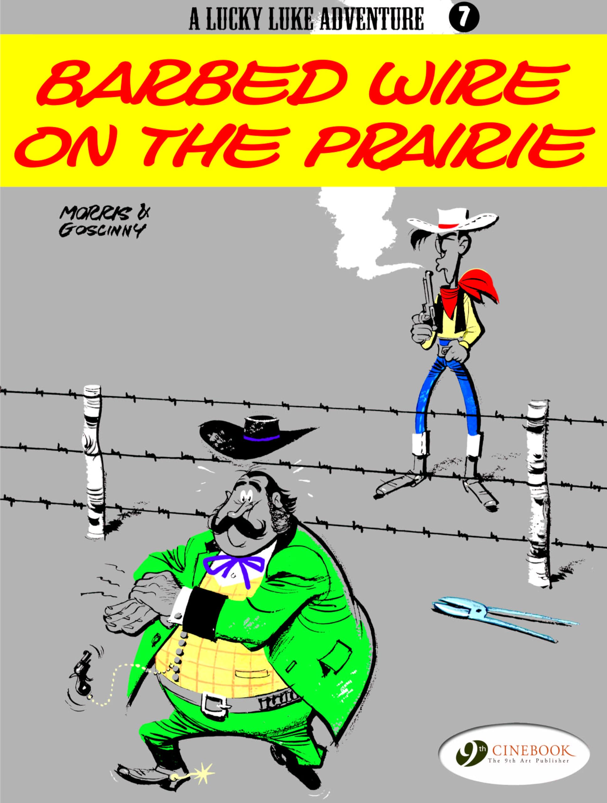 A Lucky Luke Adventure 7: Barbed Wire on the Prairie Manga