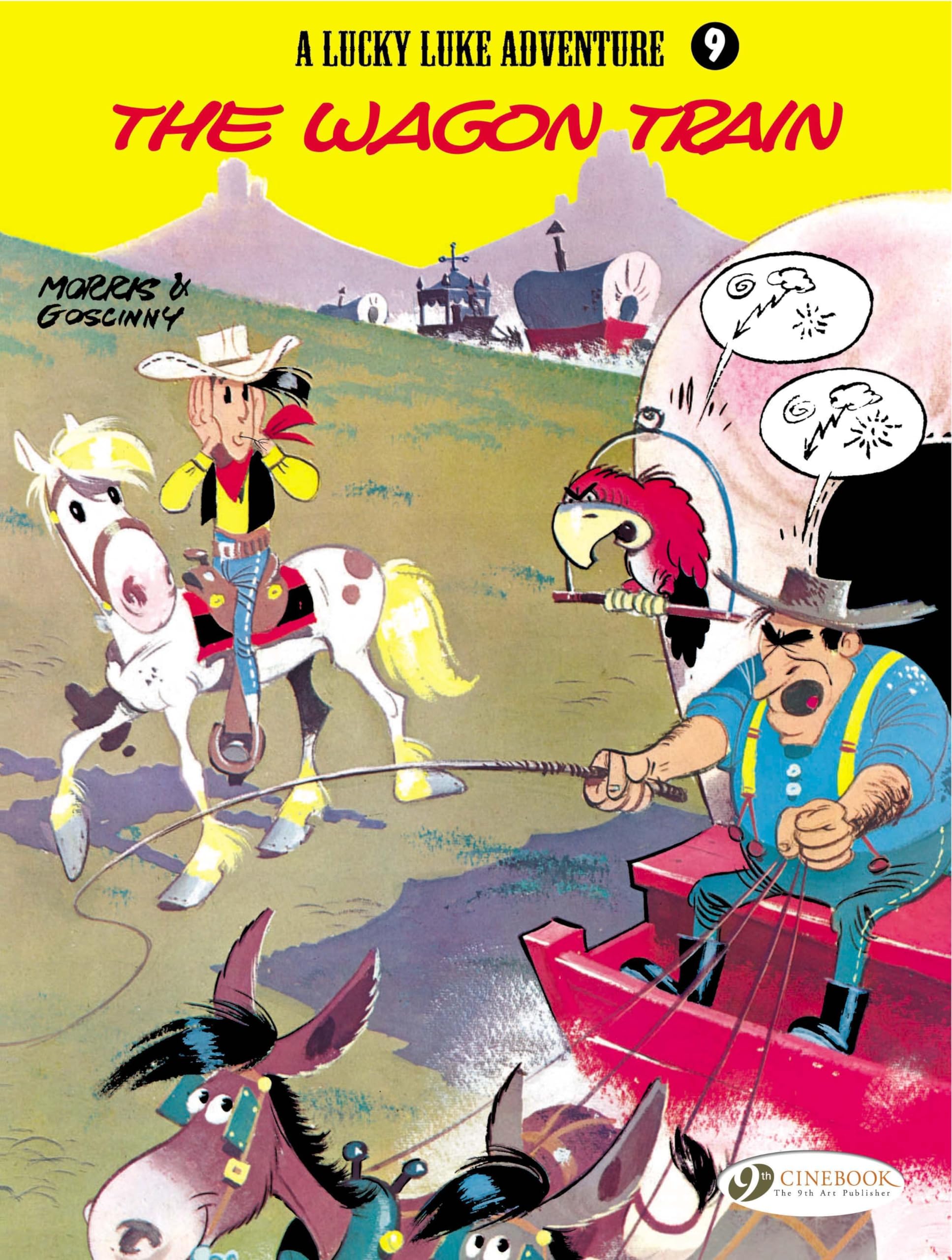 Lucky Luke Vol.9: the Wagon Train (A Lucky Luke Adventure, Band 9) Manga