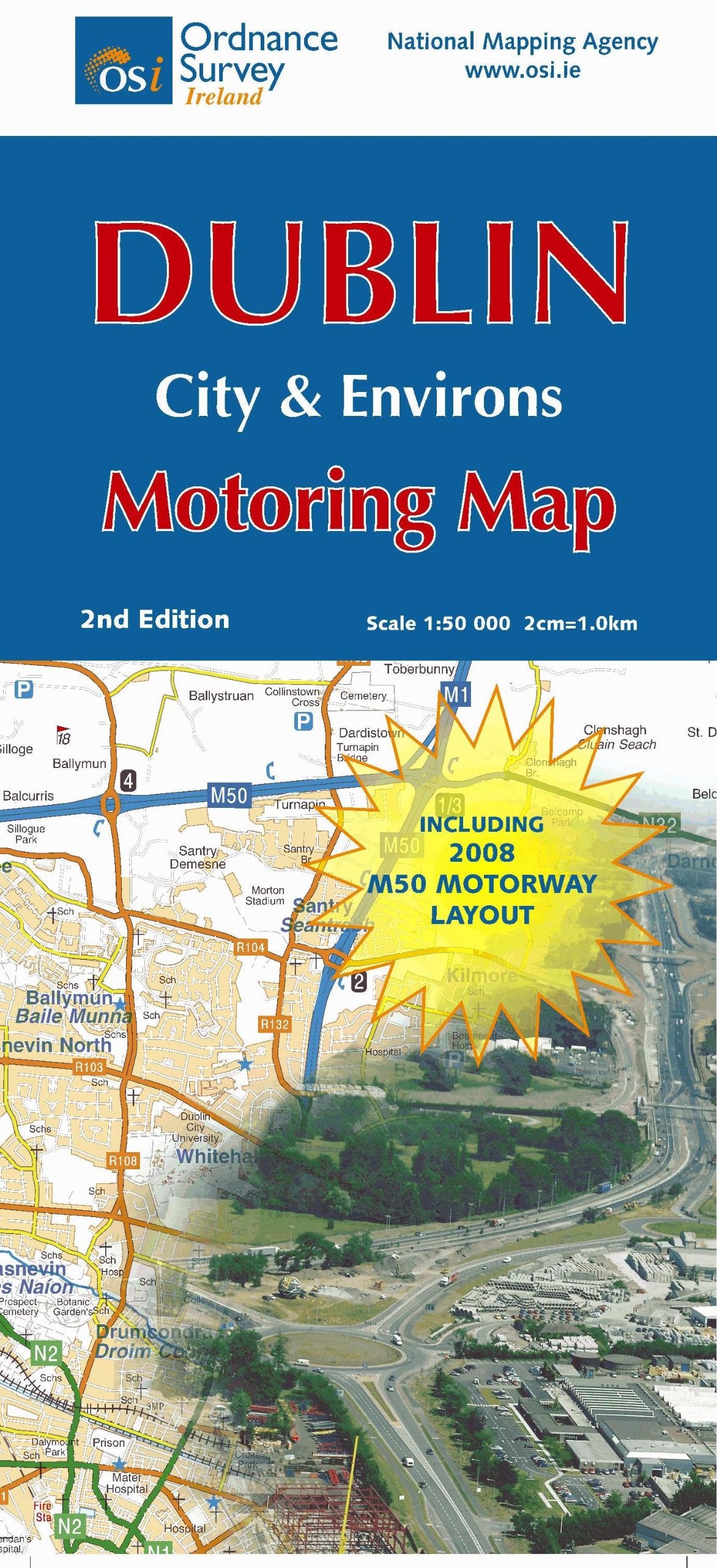 Dublin City and Environs Motoring Map (Irish Maps, Atlases and Guides) Leisure, Home & Garden