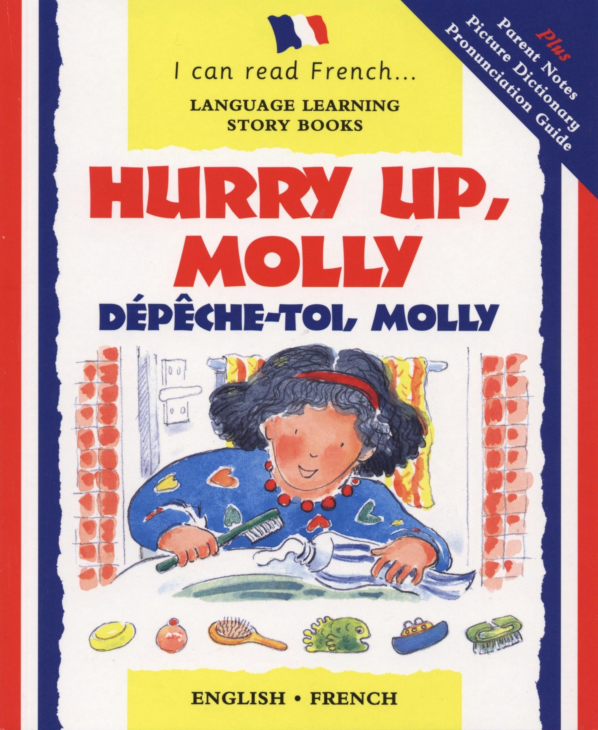 I can read French: Hurry up Molly!: French book