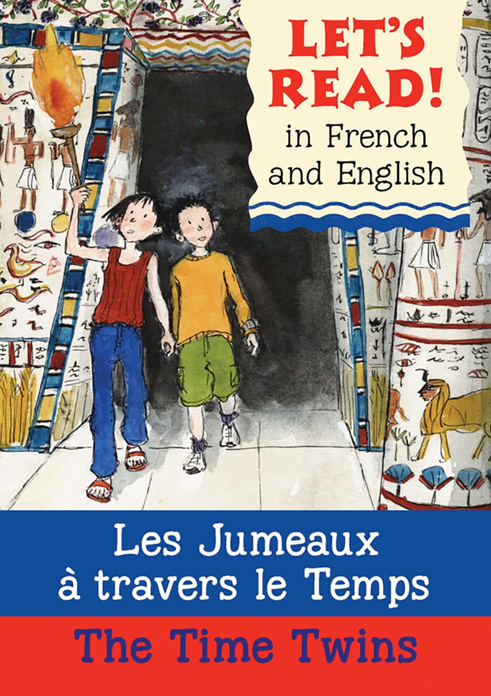 The Time Twins/Les jumeaux a travers le temps (Let's Read in French and English) Foreign Languages ​​& Dictionaries