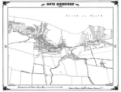 South Queensferry 1855 Map (Heritage Cartography Victorian Town Map Series) Politics & History