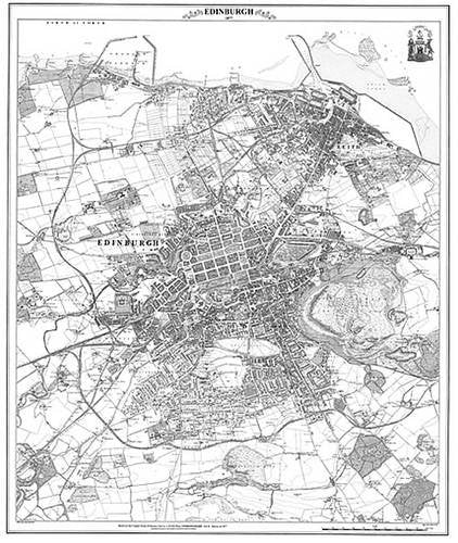 Edinburgh 1877 Map (Heritage Cartography Victorian Town Map Series) Politics & History