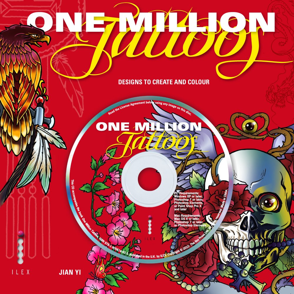One Million Tattoos: Designs to Create and Colour Photography