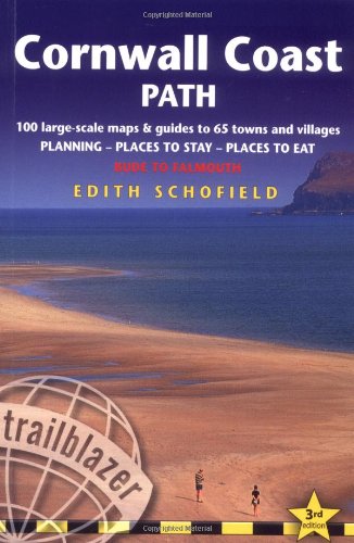Cornwall Coast Path: Bude to Falmouth Planning, Places to Stay, Pleaces to Eat, includese 100 Large-Scale Walking Maps: Bude to Falmouth - Planning, ... Maps (Trailblazer British Walking Guides) Leisure, Home & Garden