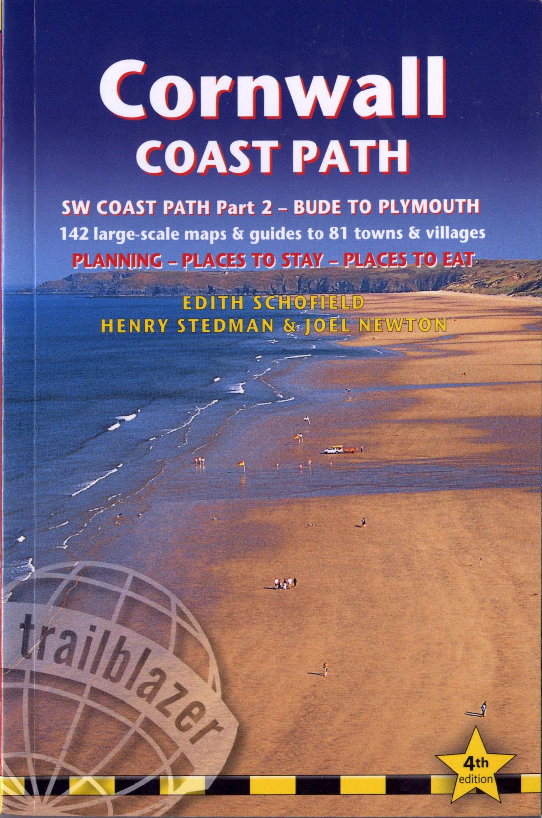 Cornwall Coast Path: Bude To Plymouth: 142 Large-Scale Maps and Guides to 81 Towns and Villages: Planning - Places to Stay - Places to Eat: Practical ... Detailed Maps (Trailblazer: Sw Coast Path) Leisure, Home & Garden
