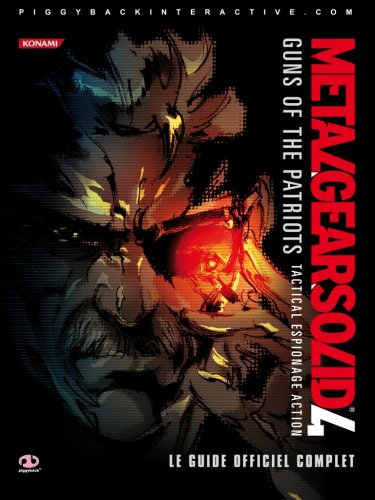 Guide Metal Gear Solid 4 : Guns of the Patriots PlayStation 3