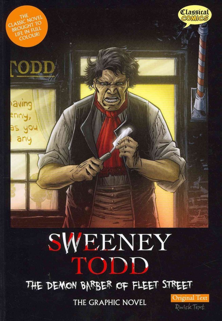 Sweeney Todd The Graphic Novel Original Text: The Demon Barber of Fleet Street book