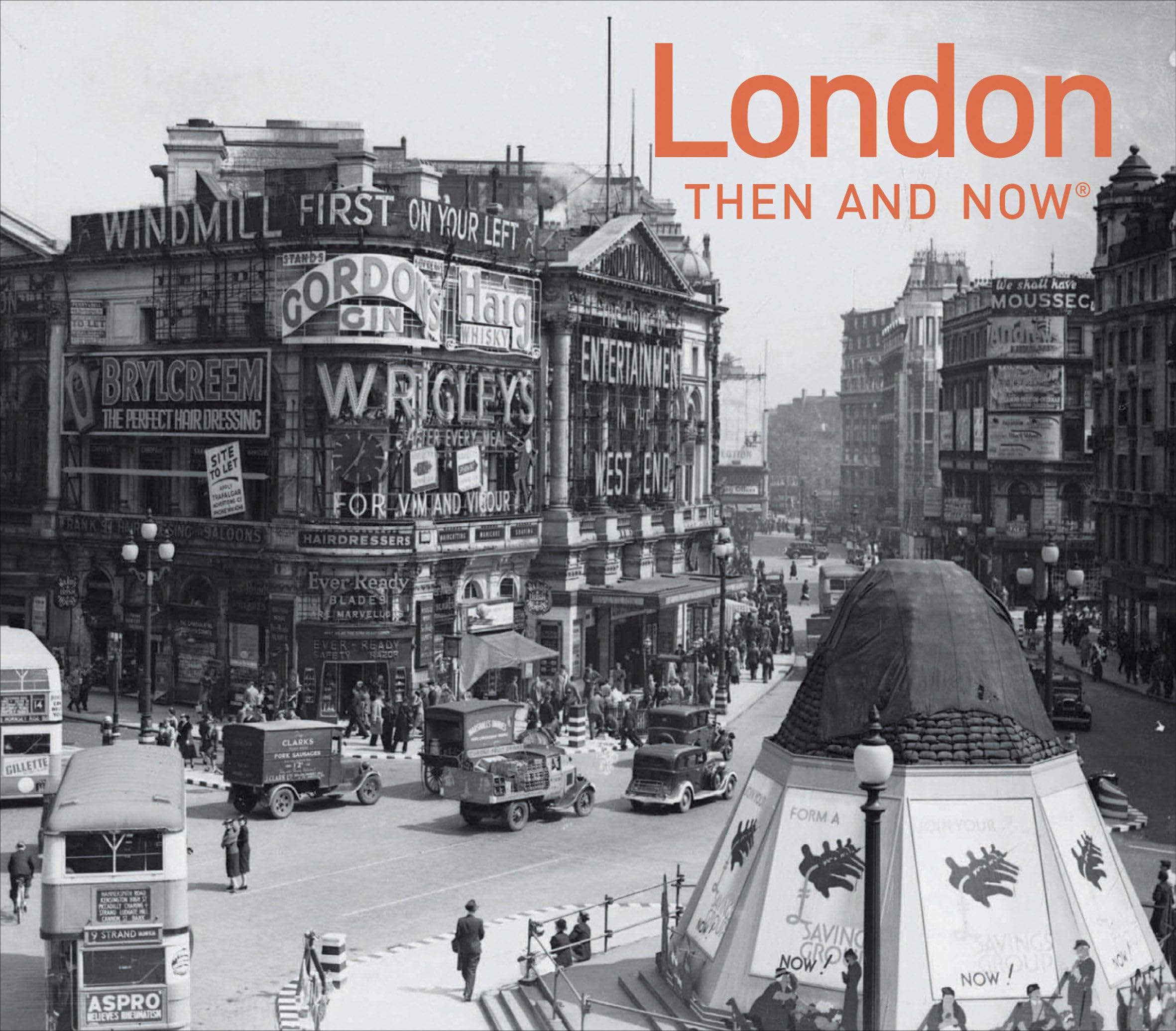 Burstein, D: London Then and Now Architecture