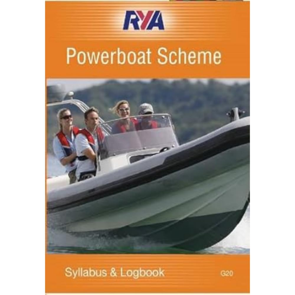 RYA Powerboat Scheme Syllabus and Logbook book