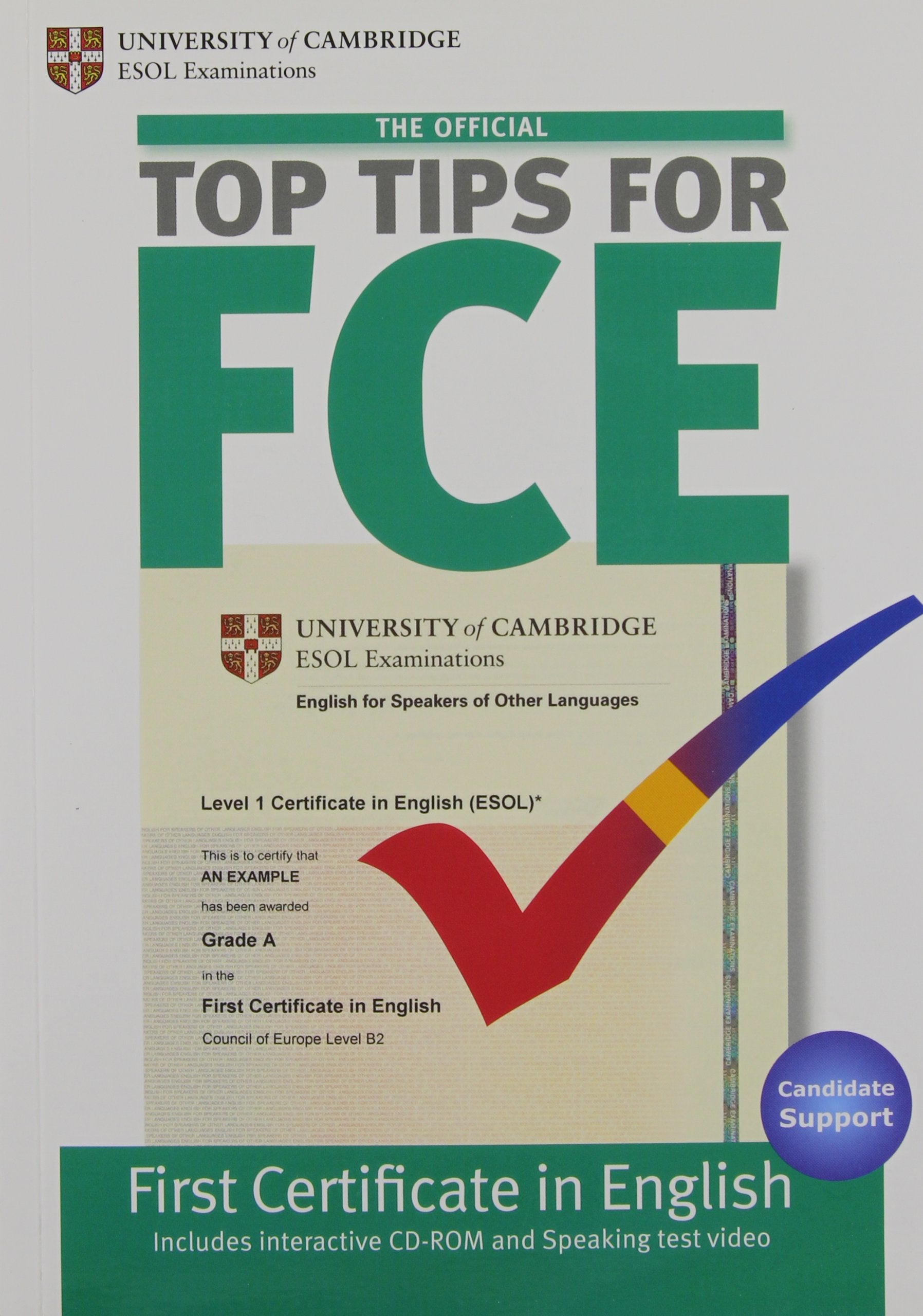 The Official Top Tips for FCE with CD-ROM 2nd Edition Foreign Languages ​​& Dictionaries