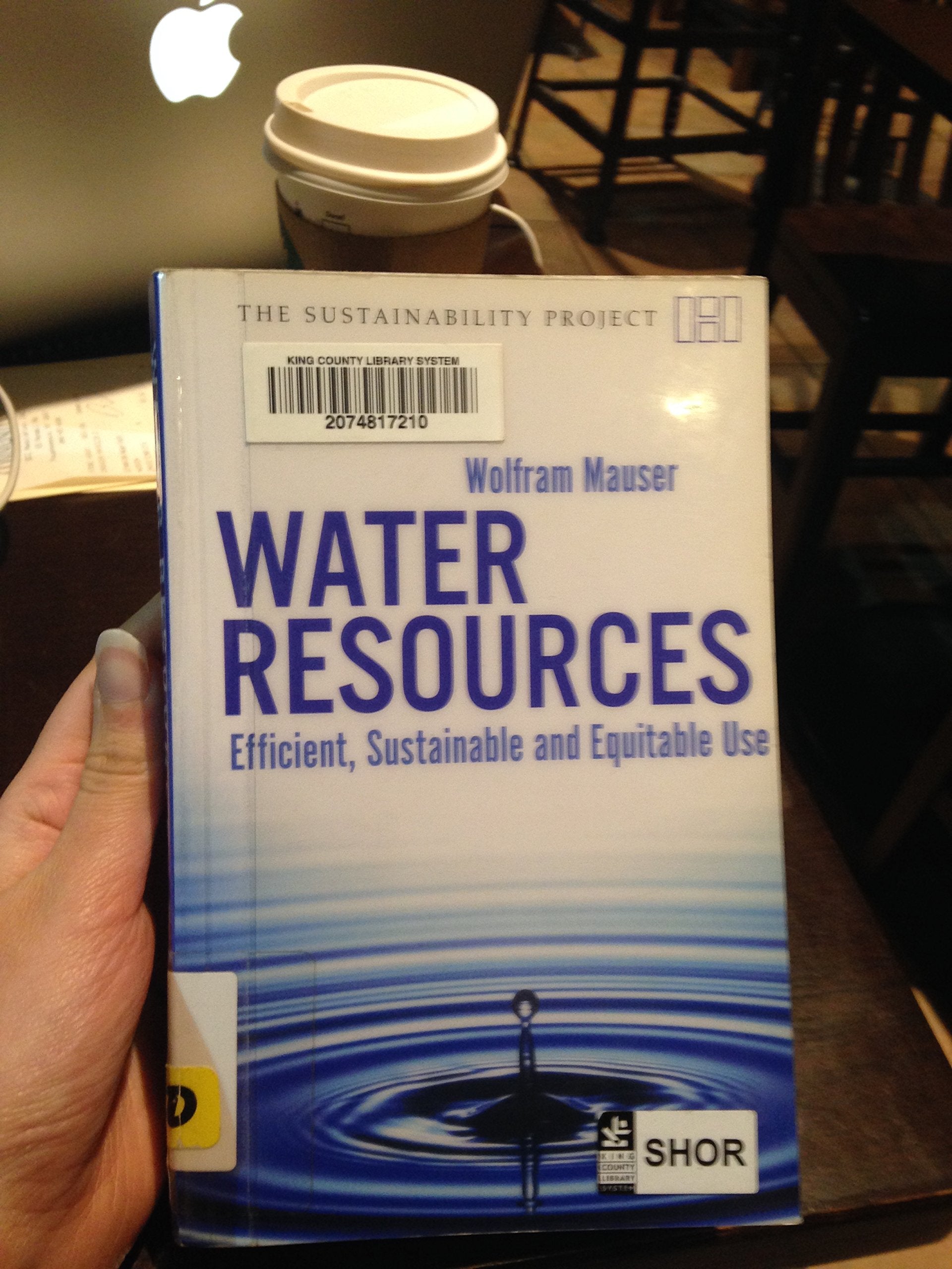 Product Image: Water Resources: Efficient, Sustainable and Equitable Use (The Sustainability Project)