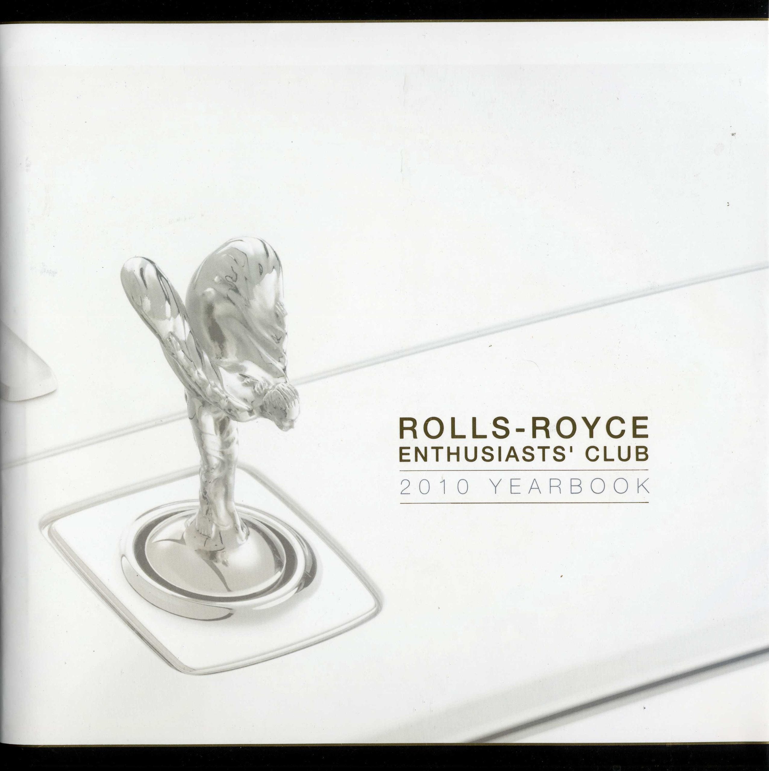 Rolls Royce Enthusiasts' Club Year Book 2010 Books