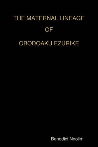 The Maternal Lineage of Obodoaku Ezurike Social Sciences