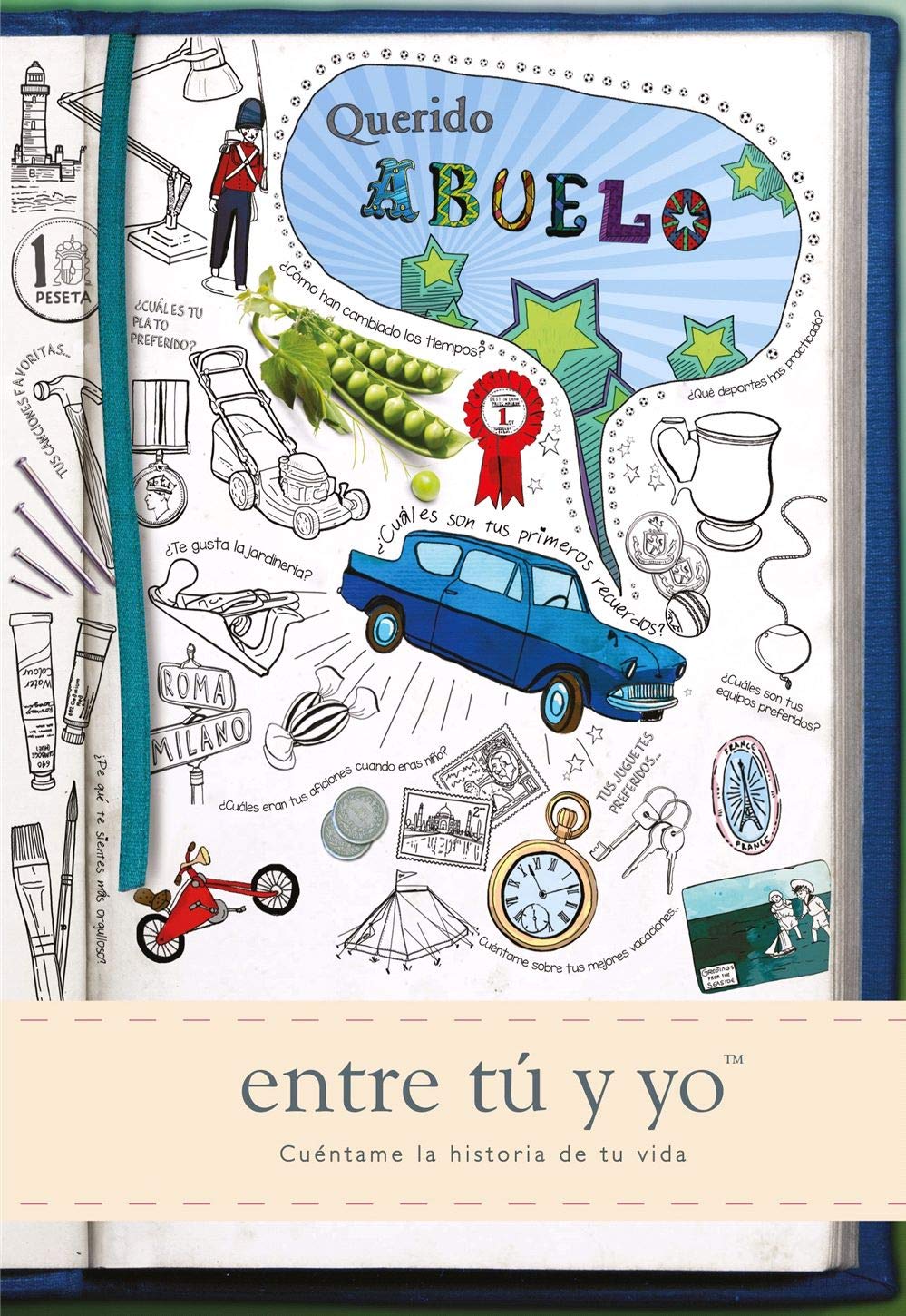 Querido abuelo: Entre Tu y Yo (Cuentame la Historia de Tu Vida) Books