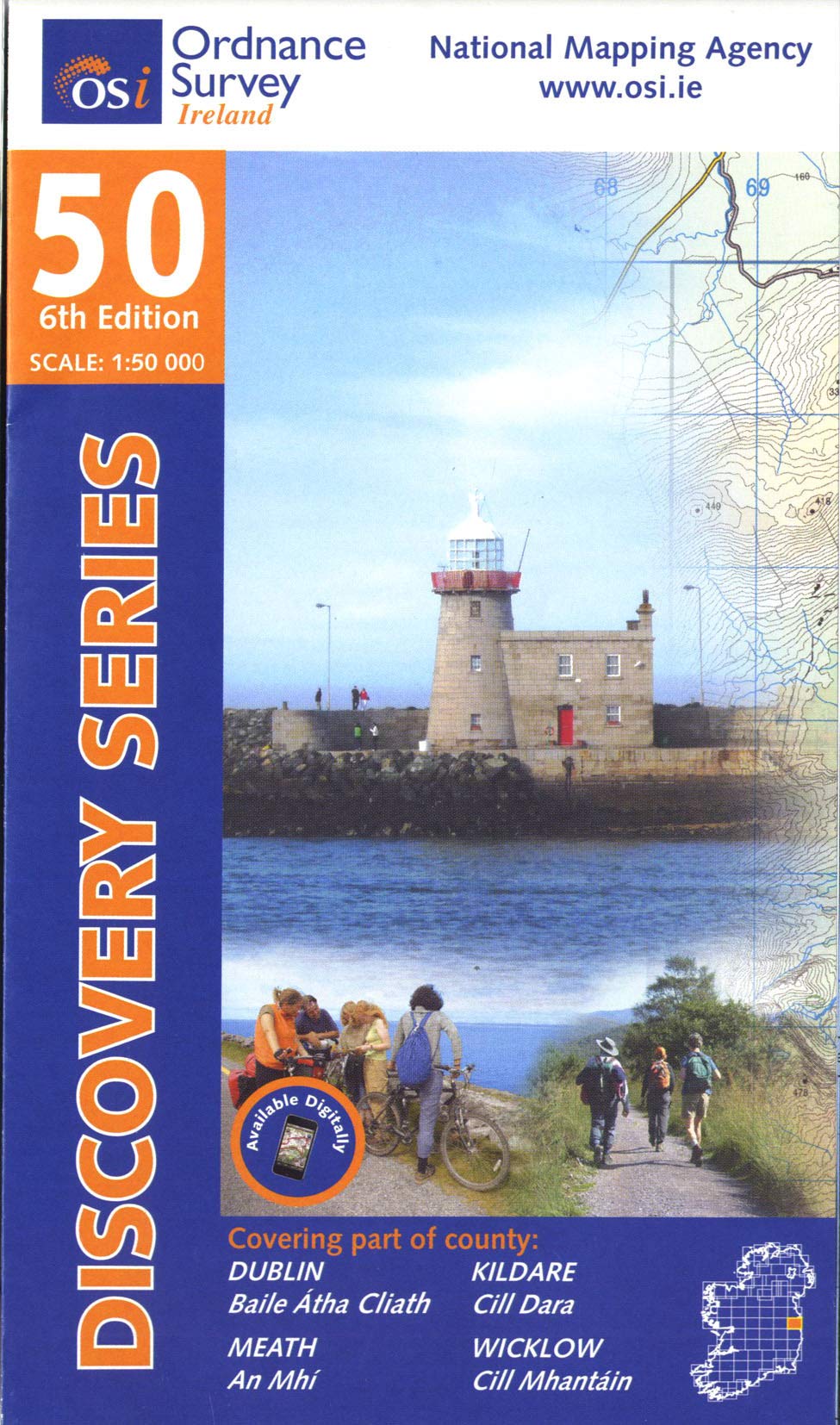 Dublin, Kildare, Meath and Wicklow (Irish Discovery Series) Maps & Plans