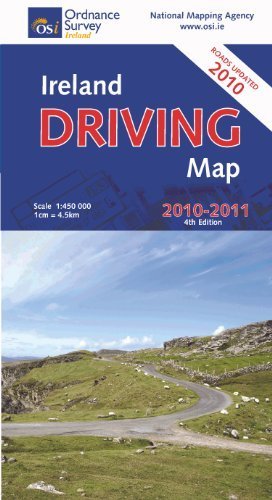 Ireland Driving Map (Irish Maps, Atlases and Guides) Leisure, Home & Garden