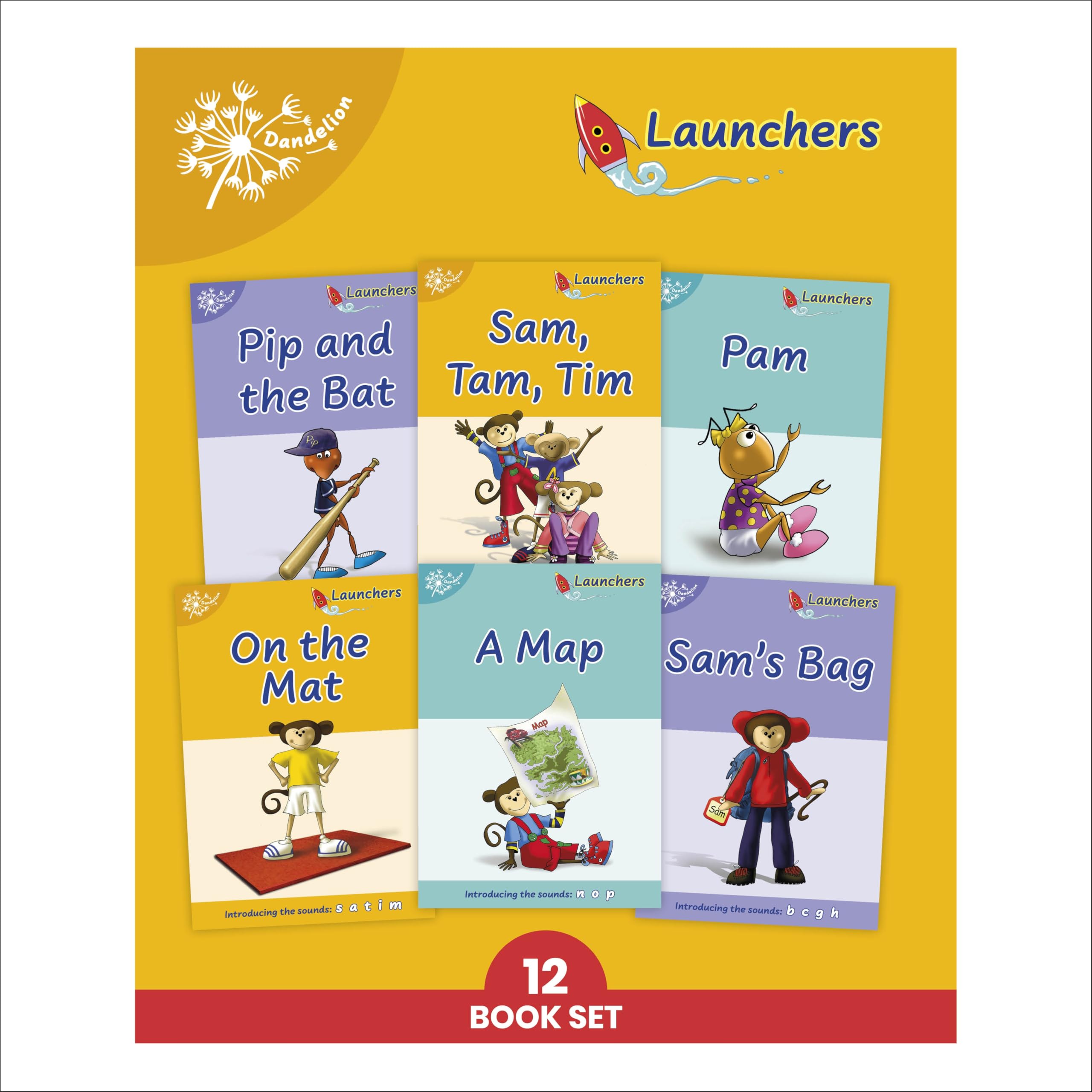 Phonic Books Dandelion Launchers Units 1-3: Sounds of the alphabet book