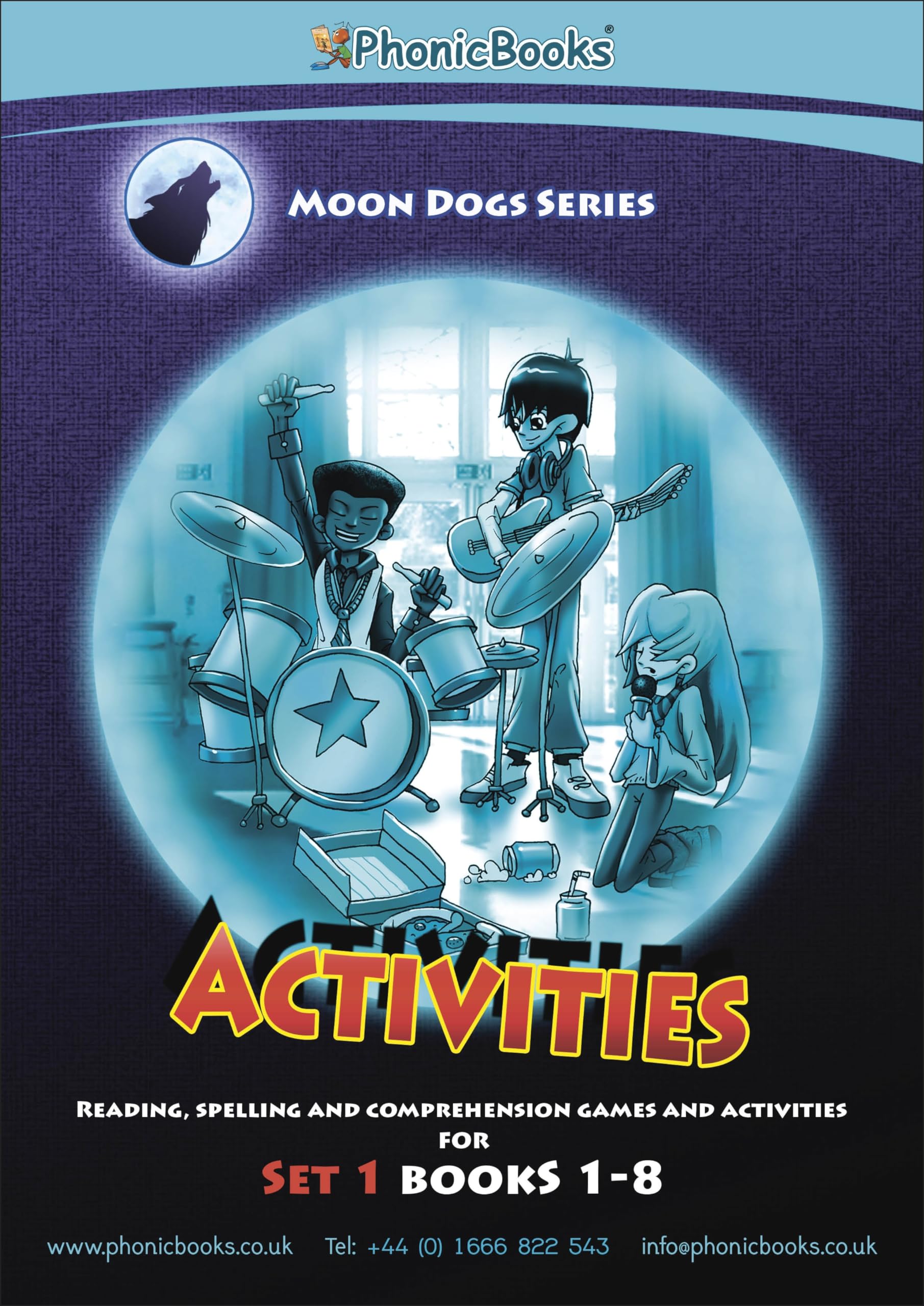 Phonic Books Moon Dogs Set 1 Activities: Sounds of the alphabet (Phonic Books Catch Up Readers) Foreign Languages ​​& Dictionaries