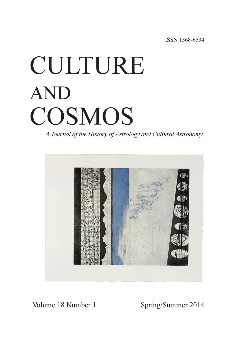 Culture and Cosmos Vol 18 Number 1 book