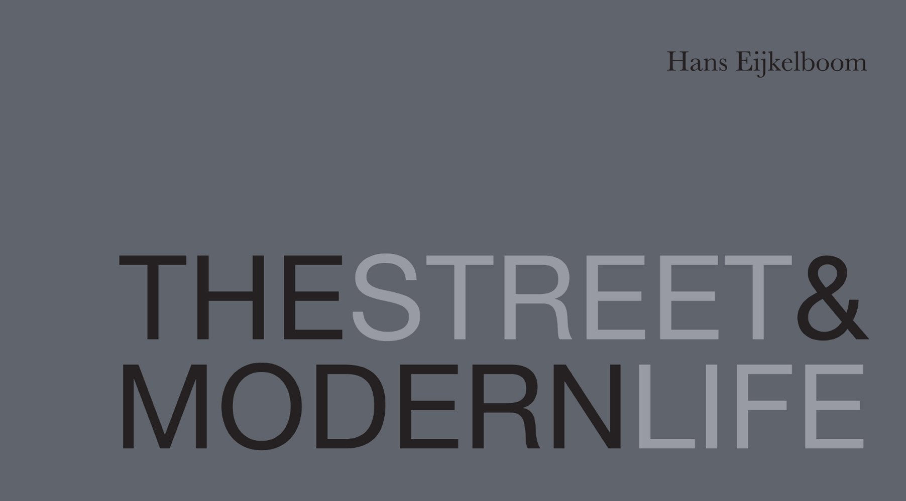 The Street & Modern Life book
