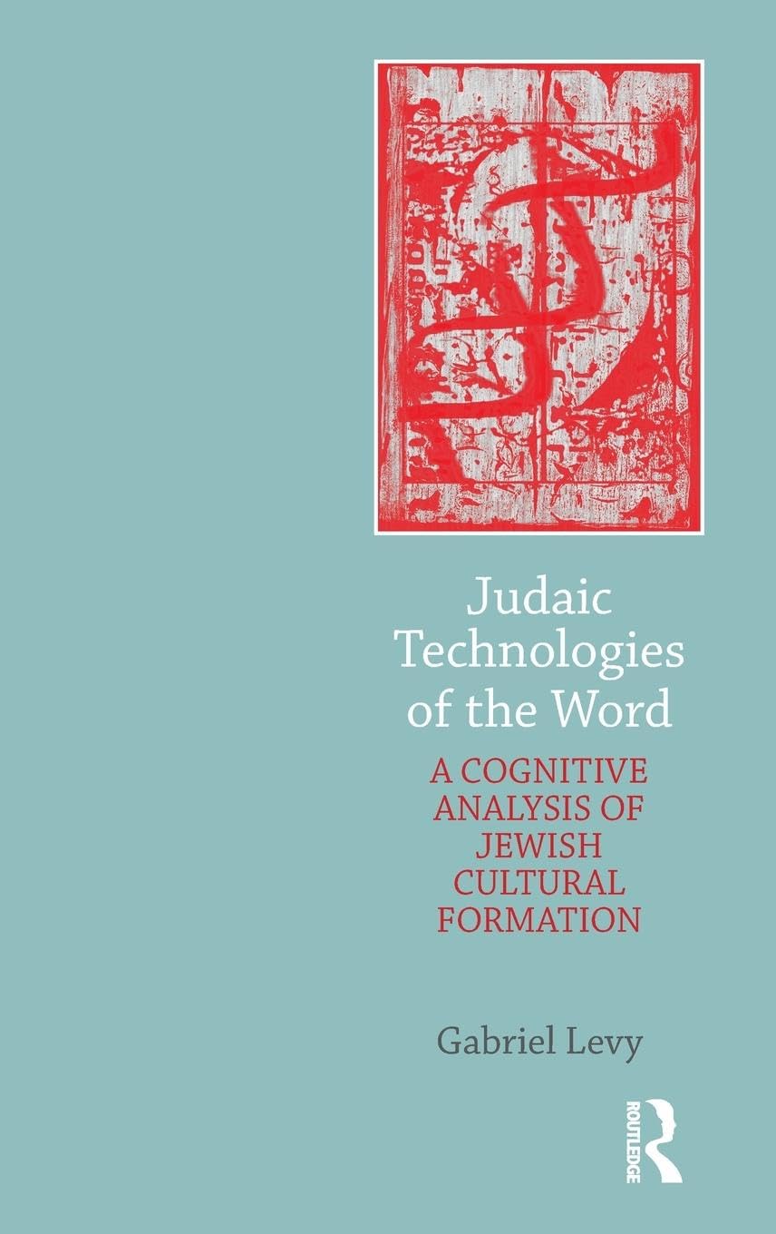 Product Image: Judaic Technologies of the Word