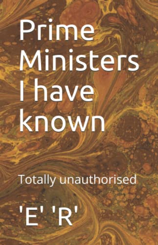 Product Image: Prime Ministers I have known: Totally unauthorised