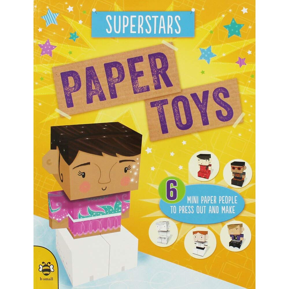 Paper Toys: Superstars: 3-D Paper Craft Models to Press Out and Make Tiptoi & Games