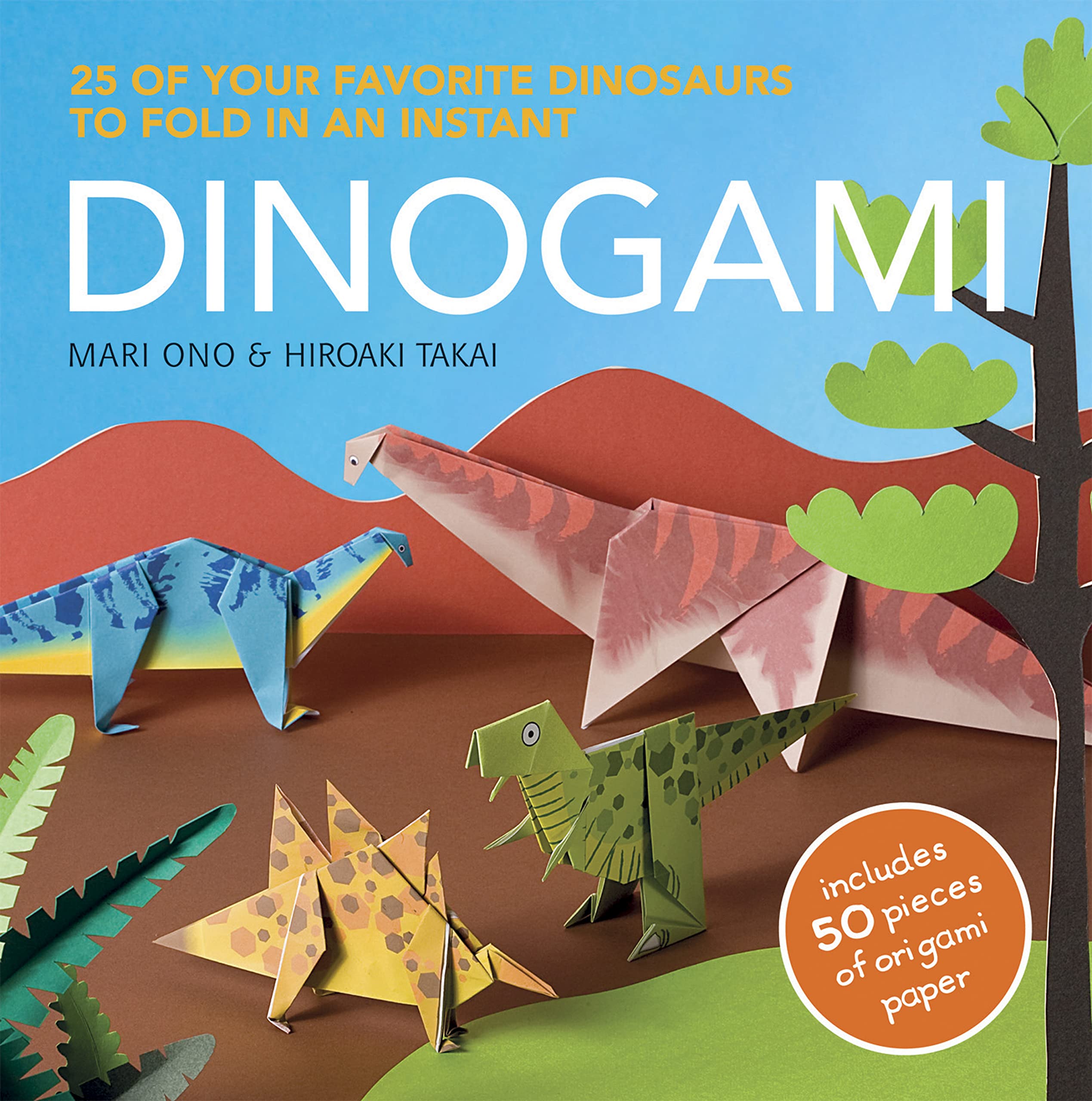 Dinogami: 25 of Your Favourite Dinosaurs to Fold in an Instant Hobbies & Crafts