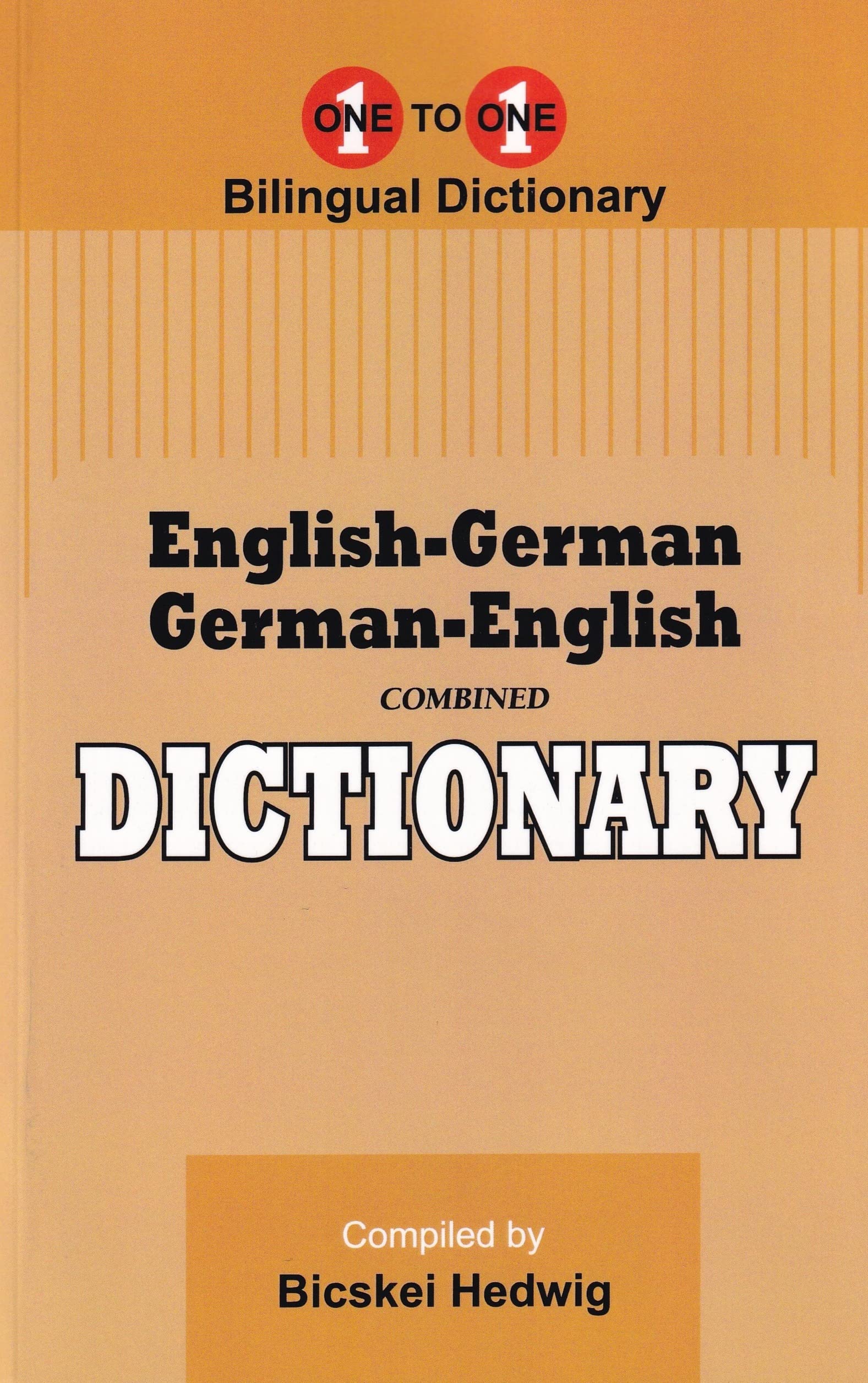 English-German & German-English One-to-One Dictionary General education