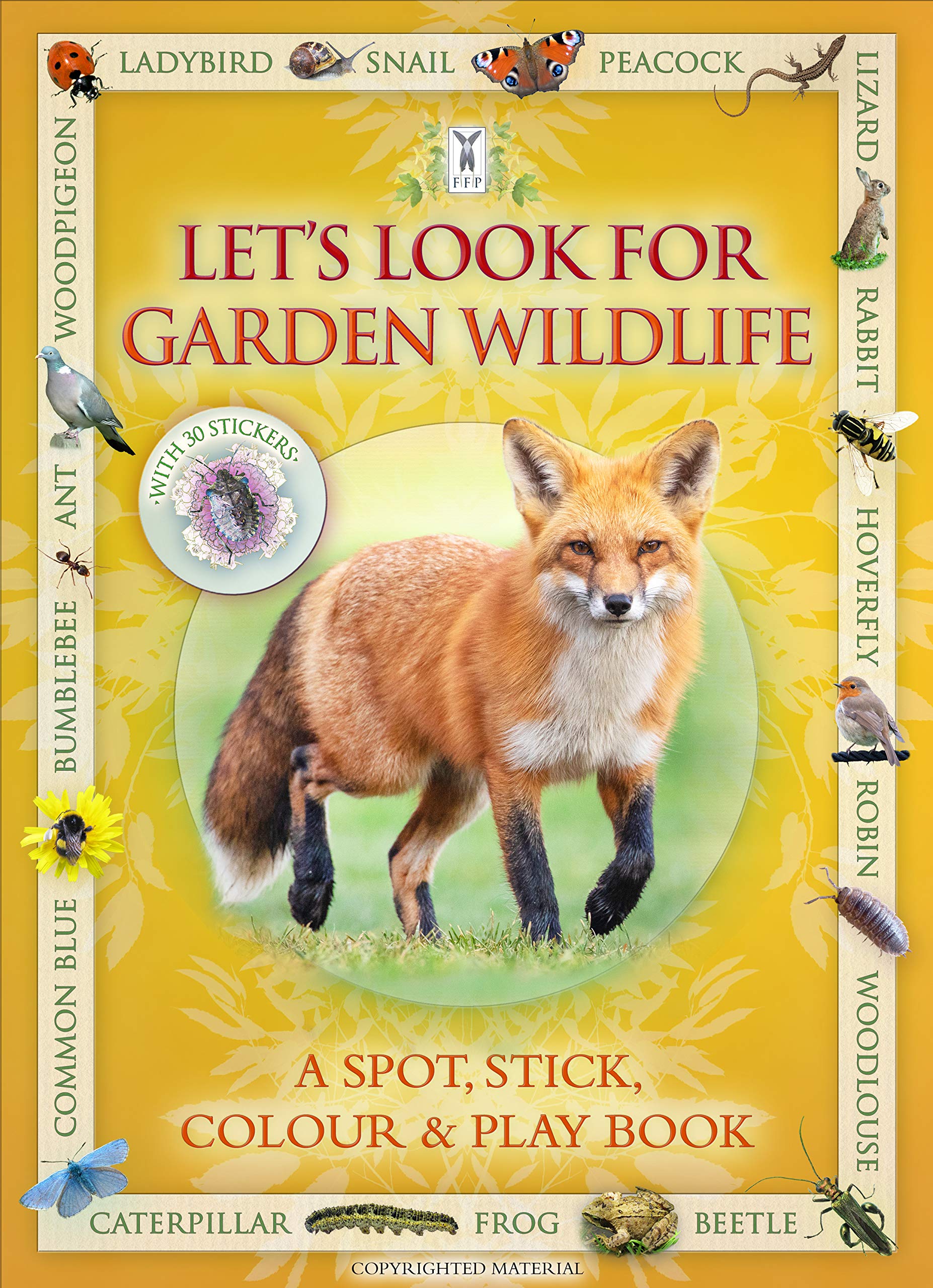 Let’s Look for Garden Wildlife: A Spot & Learn, Stick & Play Book: Part of the Let’s Look Nature Series for Children Aged 4 to 8 Years Tiptoi & Games