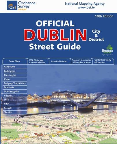 Dublin City and District Street Guide book