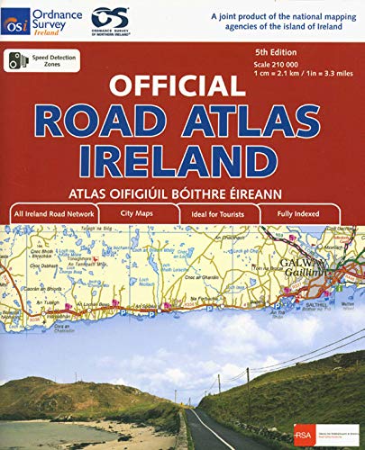 Official Road Atlas Ireland (Irish Maps, Atlases and Guides) Leisure, Home & Garden