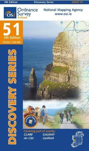 Clare, Galway (Irish Discovery Series) Maps & Plans