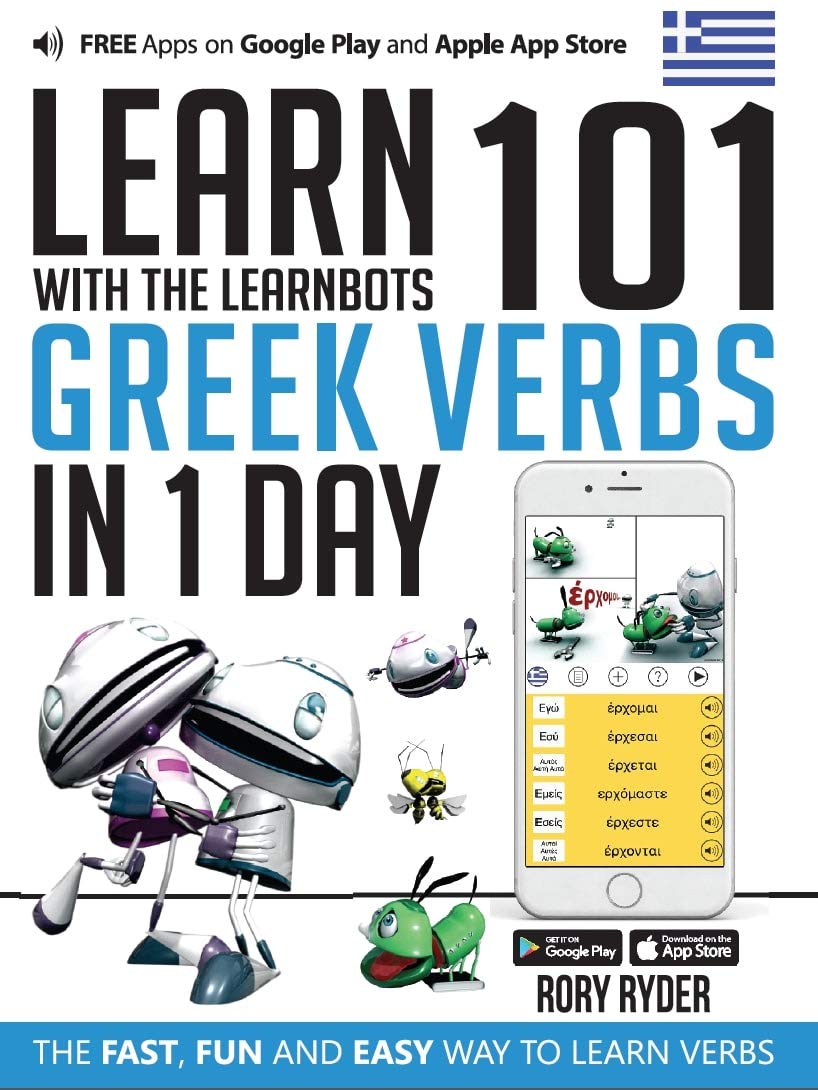 Ryder, R: Learn 101 Greek Verbs In 1 Day Foreign Languages ​​& Dictionaries