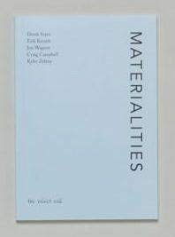 Materialities - Pocket Essays #1 Books