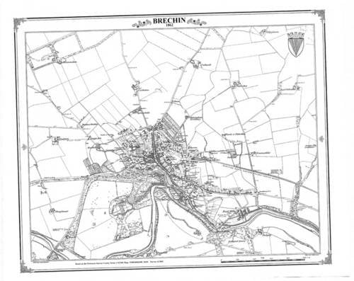 Brechin 1862 Heritage Cartography Victorian Town Map (Heritage Cartography Victorian Town Map Series, Band 207) Geology & Geography