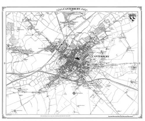 Canterbury 1872 Heritage Cartography Victorian Town Map (Heritage Cartography Victorian Town Map Series, Band 224) Geology & Geography