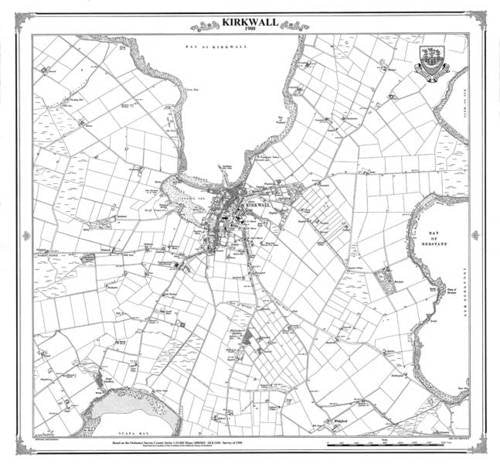 Kirkwall 1900 Heritage Cartography Victorian Town Map (Heritage Cartography Victorian Town Map Series) Learning & Reference