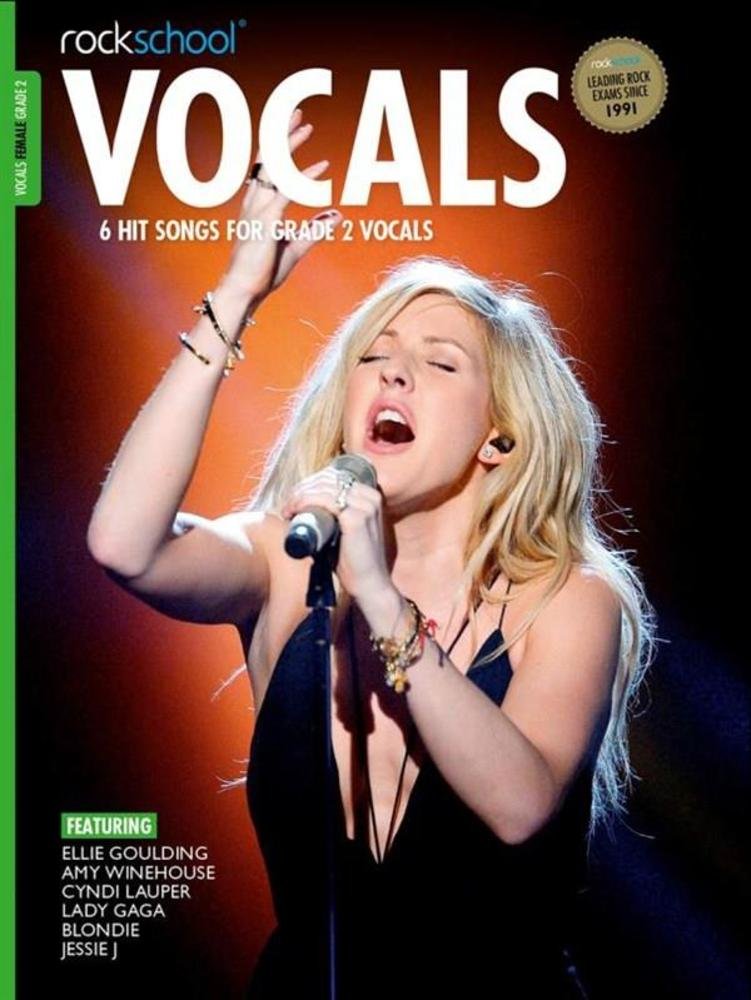 Rockschool: Vocals Grade 2 - Female 2014-2017 book