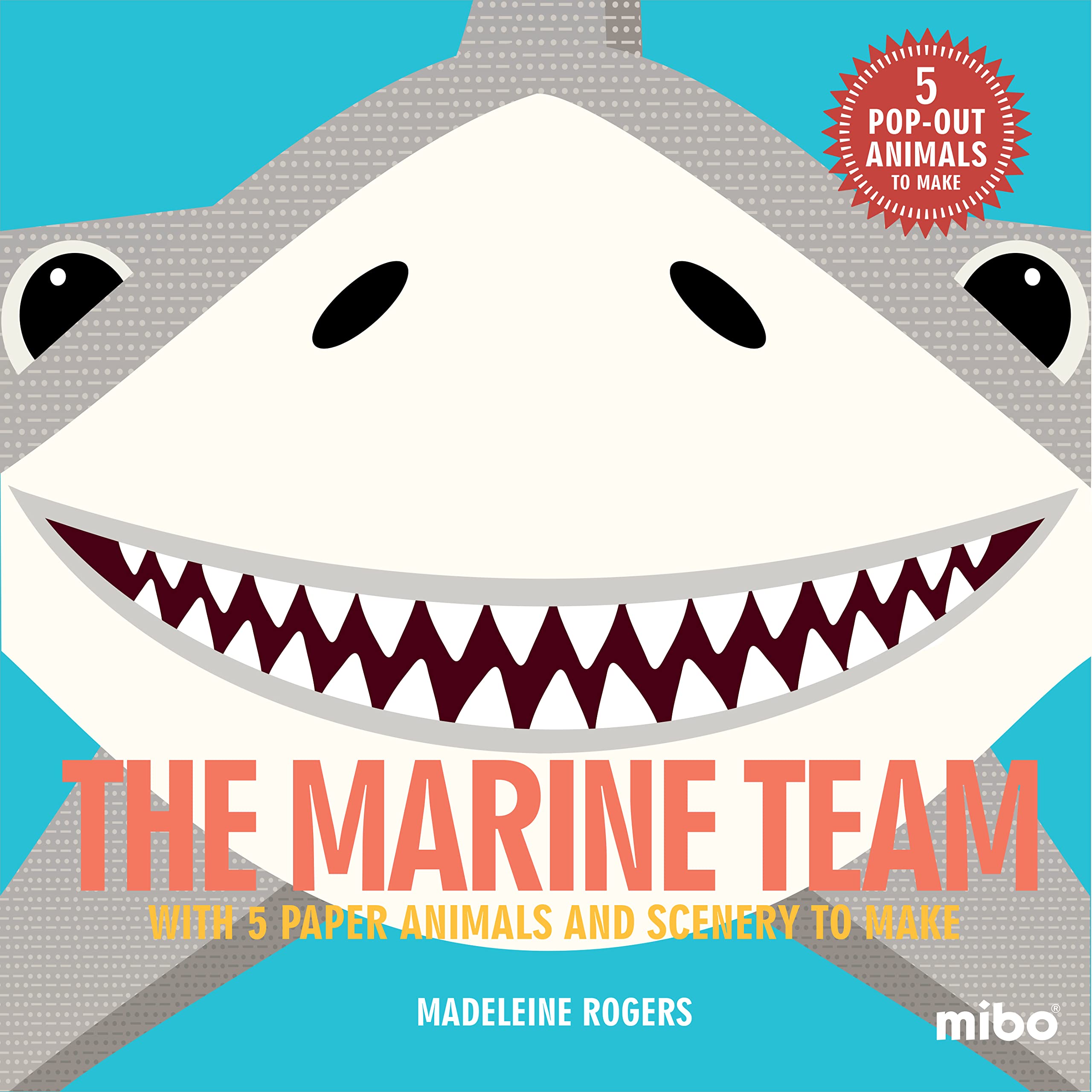 Mibo: The Marine Team: With 5 Paper Animals and Scenery to Make Non-fiction