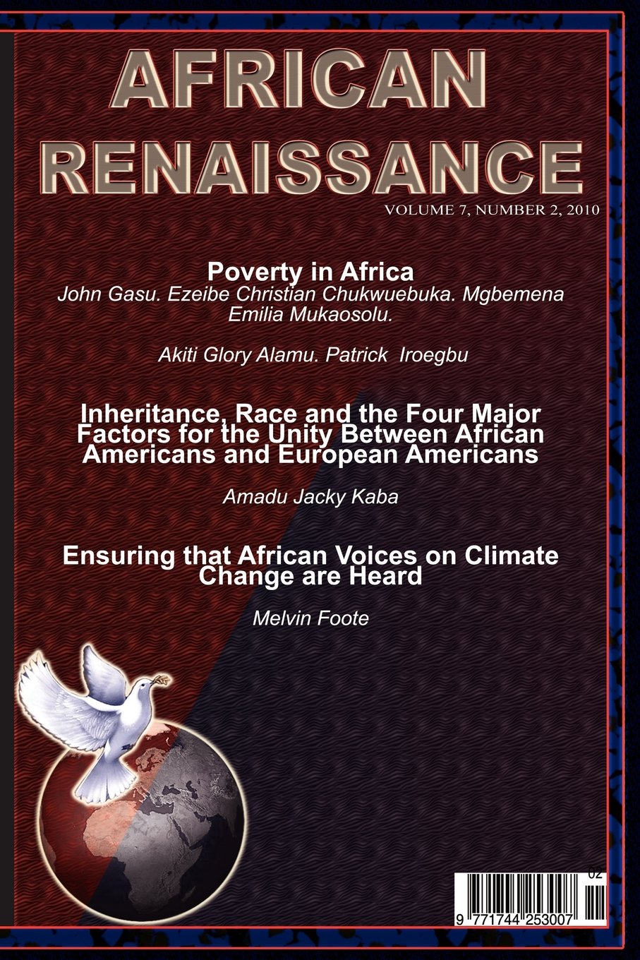 African Renaissance Volume 7 Number 2, 2010 Books