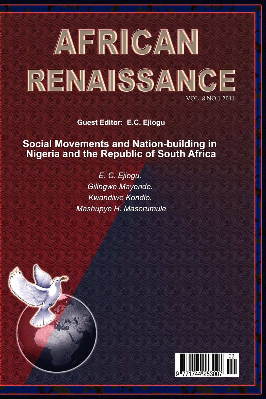 Product Image: African Renaissance Vol 8 No 1 2011