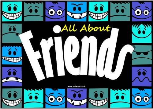 All About Friends Discussion Cards Non-fiction