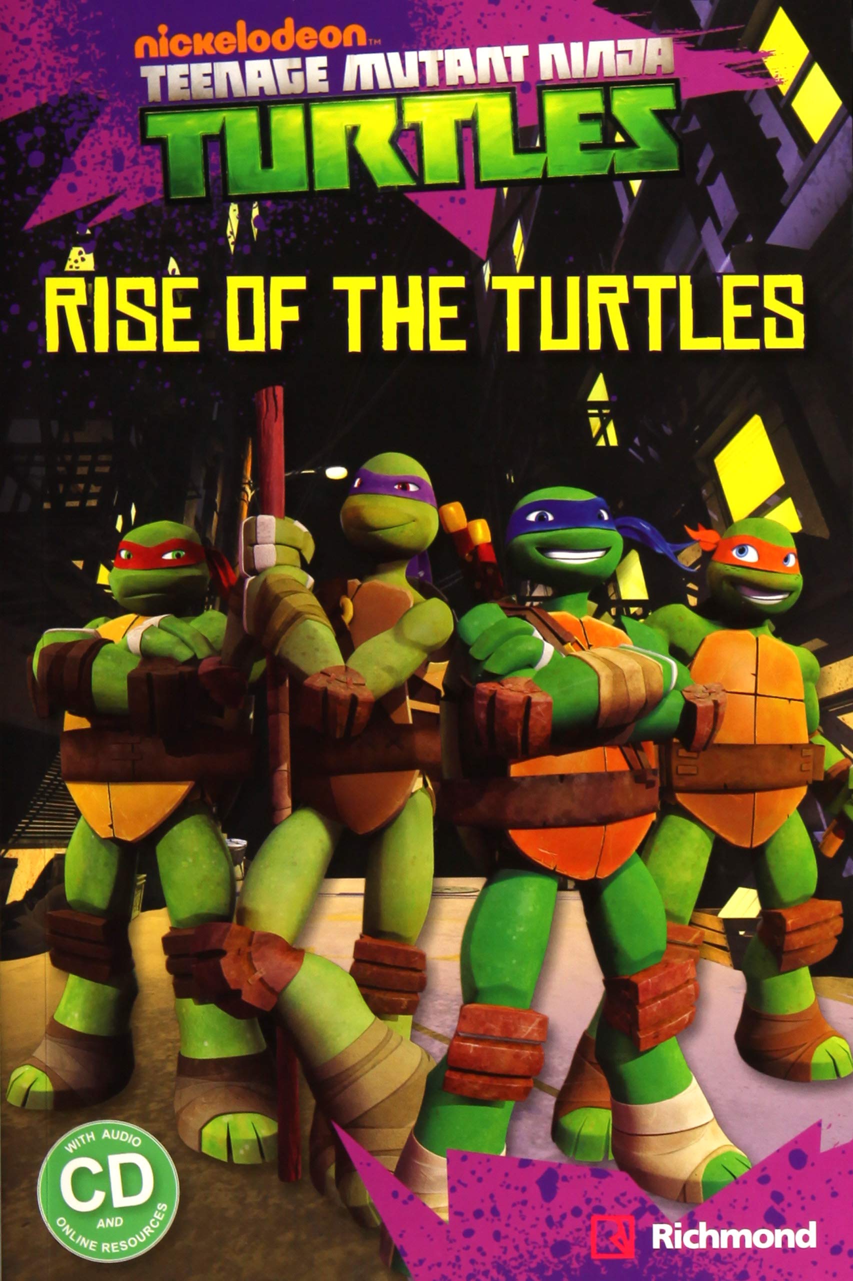 Teenage Mutant Ninja Turtles: Rise of the Turtles (Popcorn Readers) Foreign Languages ​​& Dictionaries