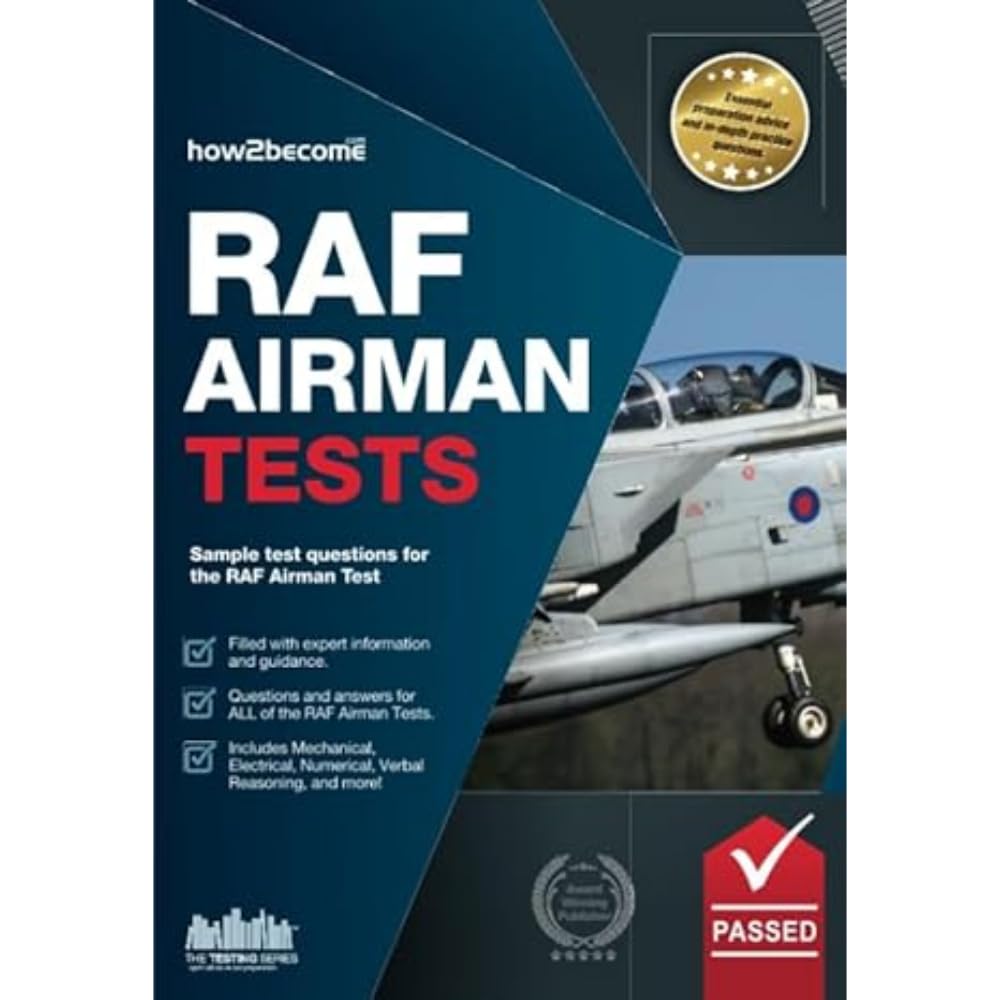 RAF Airman Tests: Sample test questions for the RAF Airman Test book