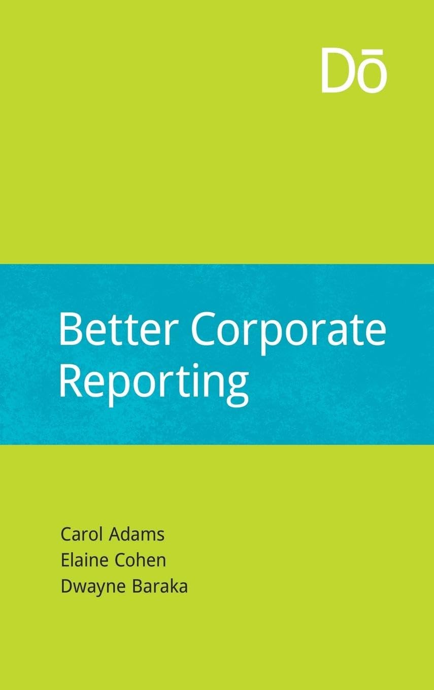 Product Image: Better Corporate Reporting