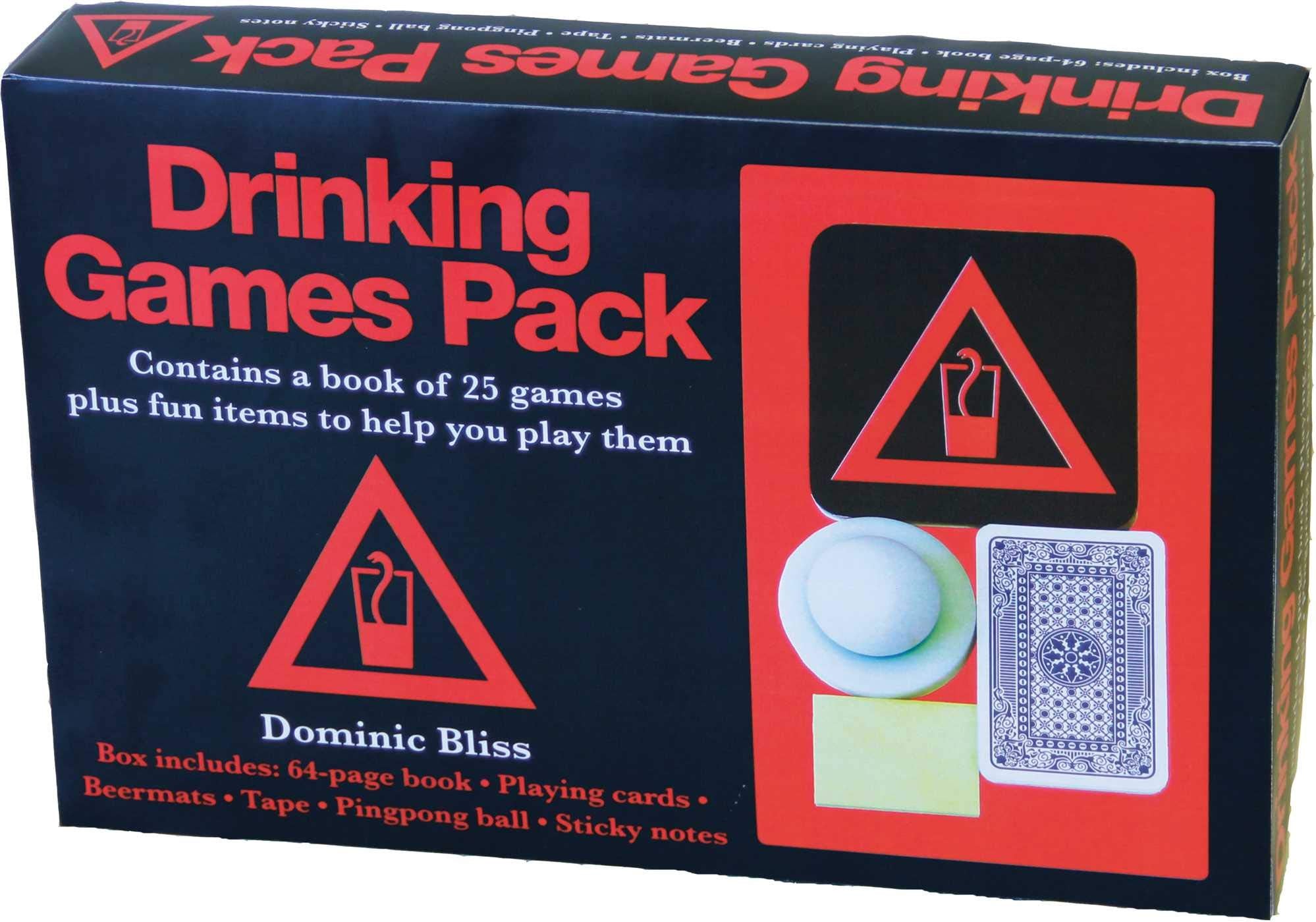 Drinking Games Pack: One Book, 25 Games, Just Add Booze Leisure & Fun